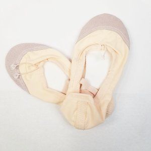 Miss Fiona Ballet Slippers Size 5 Canvas with Sued